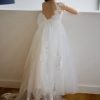 Robe De Communion Blanche Pour Enfant ACH204
