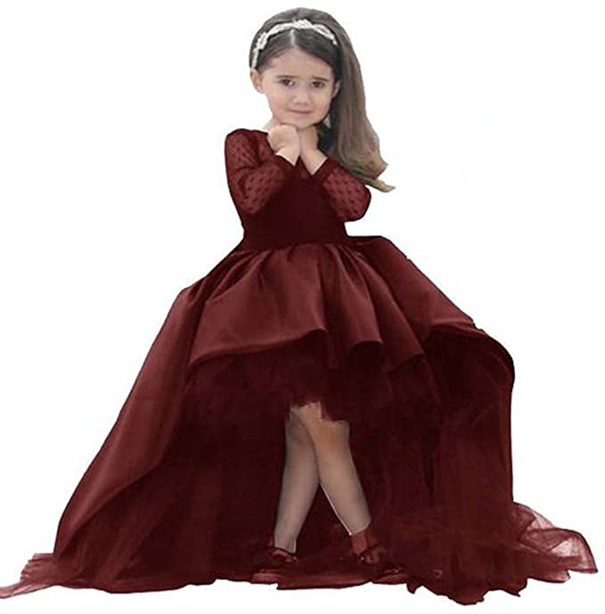 Robe Noire à Manches Longues Pour Petite Fille (Cortège) CH0151 – Image 6