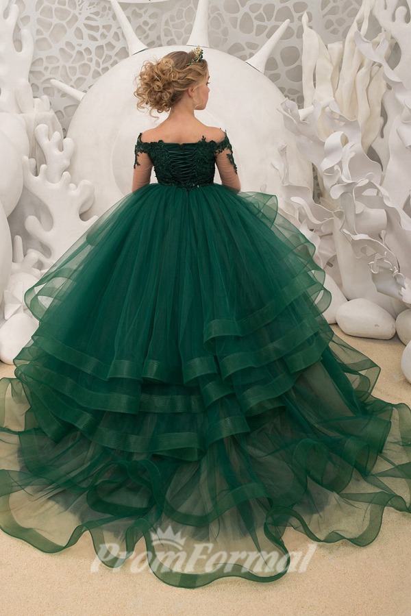Alternative view of Robe De Bal Style Princesse Pour Fille CH0153