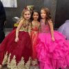 Robes De Bal Et De Soirée Style Princesse En Dentelle Pour Filles CH0180